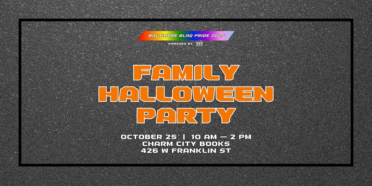 Family Halloween Party