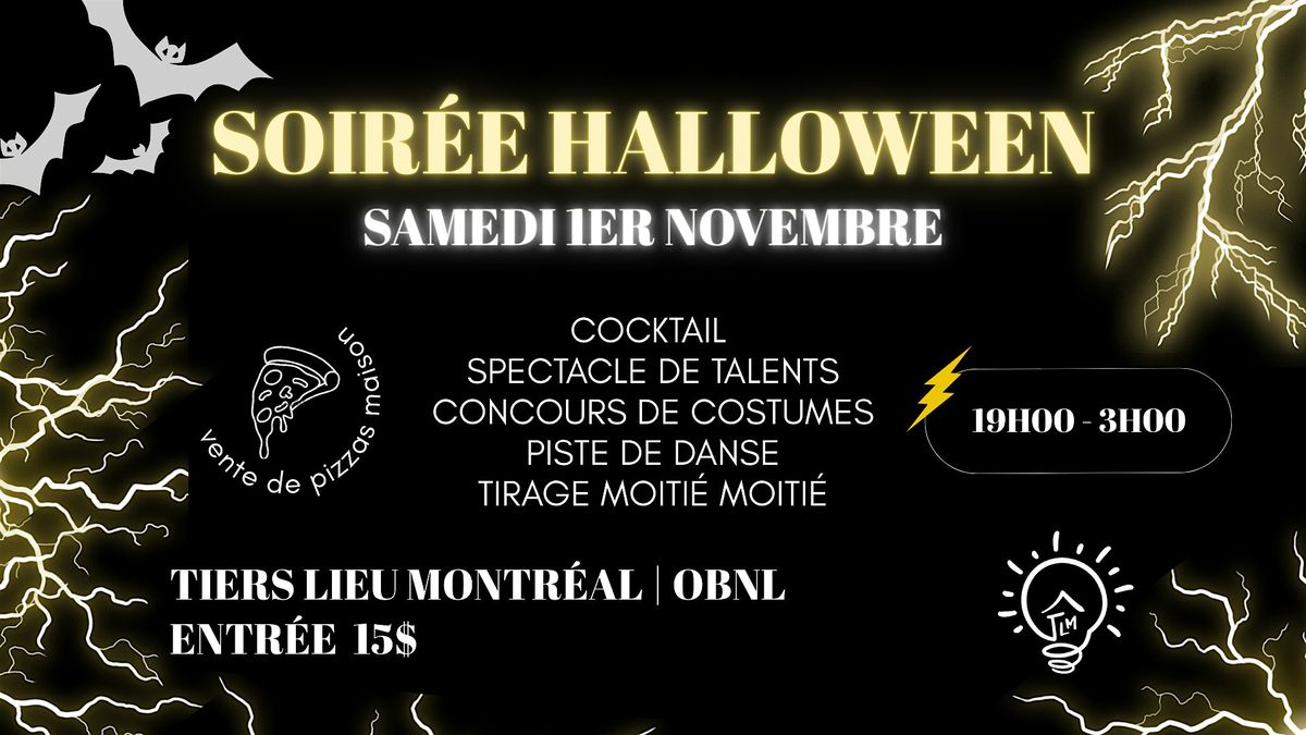 Soir\u00e9e d'Halloween | Tiers Lieu Montr\u00e9al