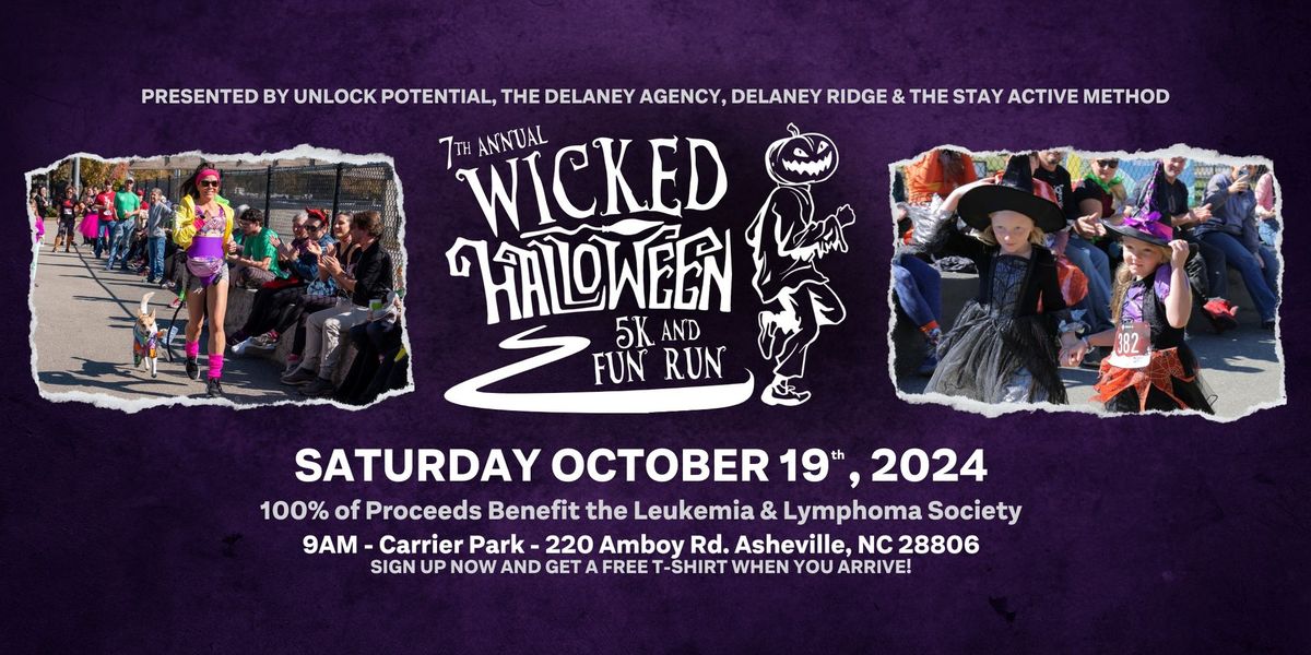 7th Annual Wicked Halloween 5k & Fun Run - Asheville, NC