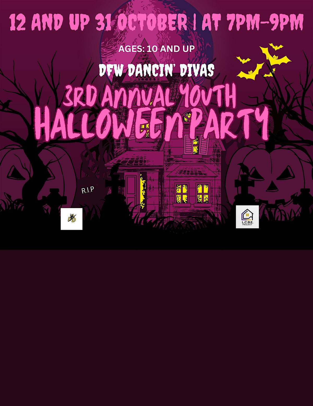 Spooktacular Halloween Bash \u2013 Ages 10+