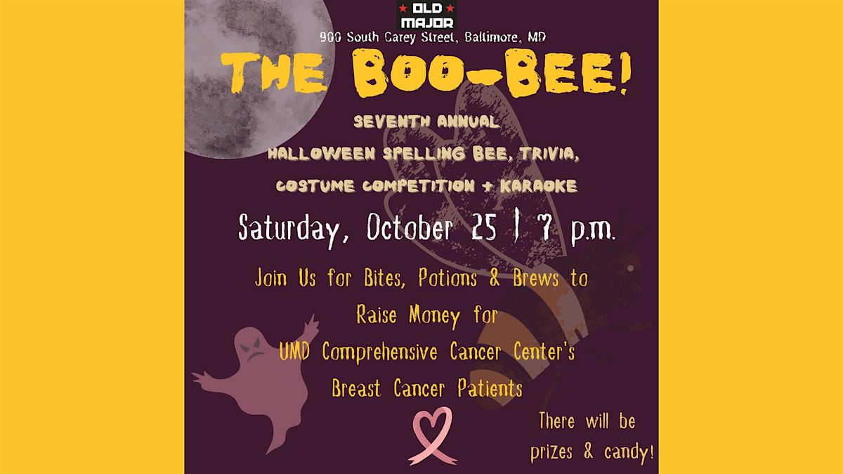 7th Annual Boo-Bee Halloween Spelling Bee and Costume Party Fundraiser