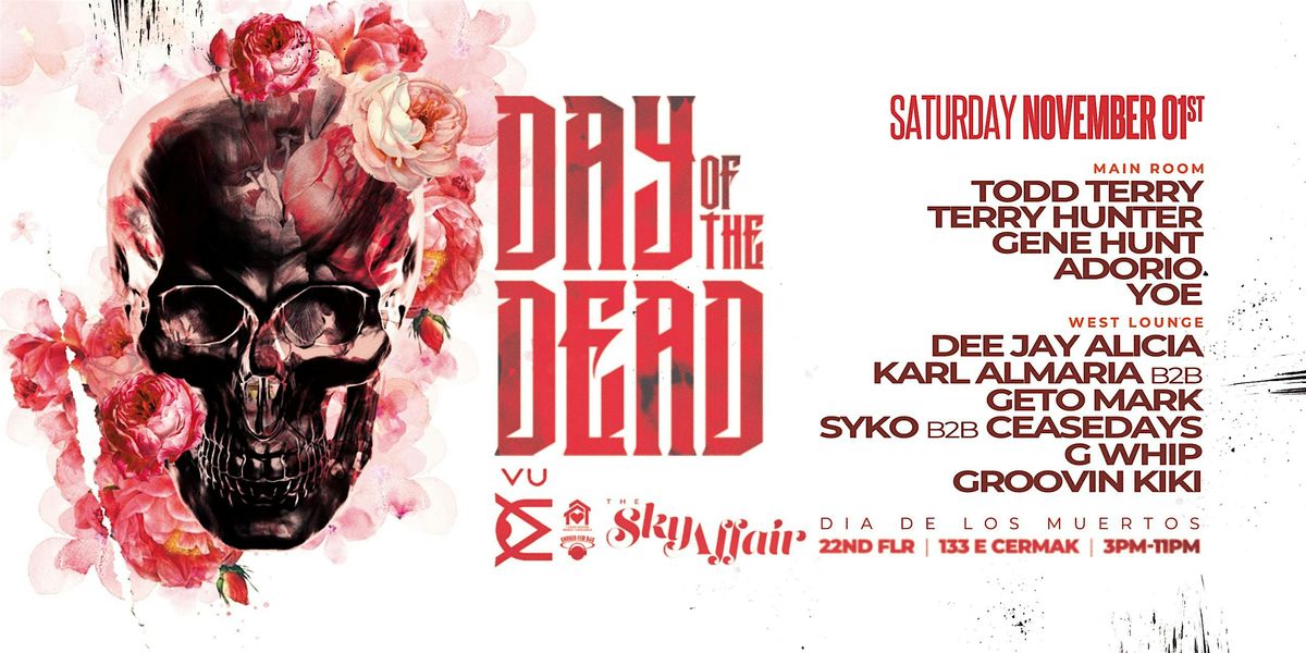The Halloween Edition of The Sky Affair House Music Day Party at Vu Rooftop
