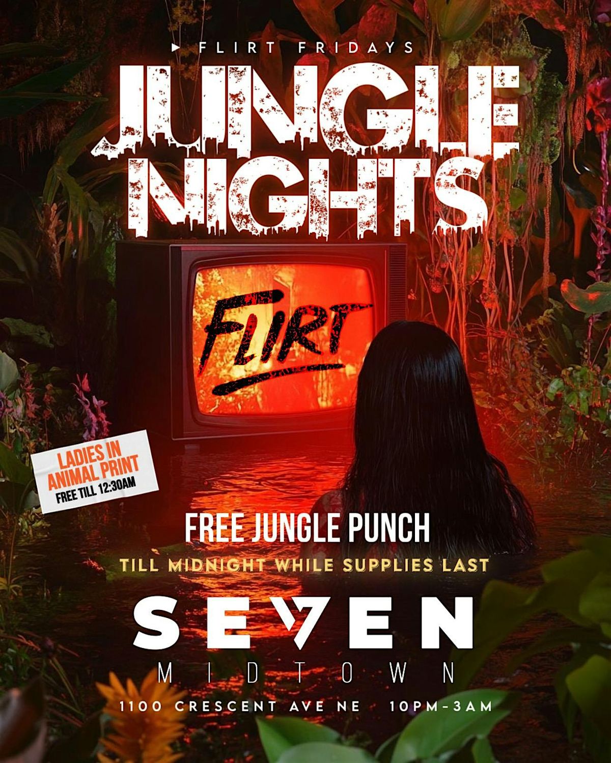 JUNGLE NIGHTS :FLIRT FRIDAYS