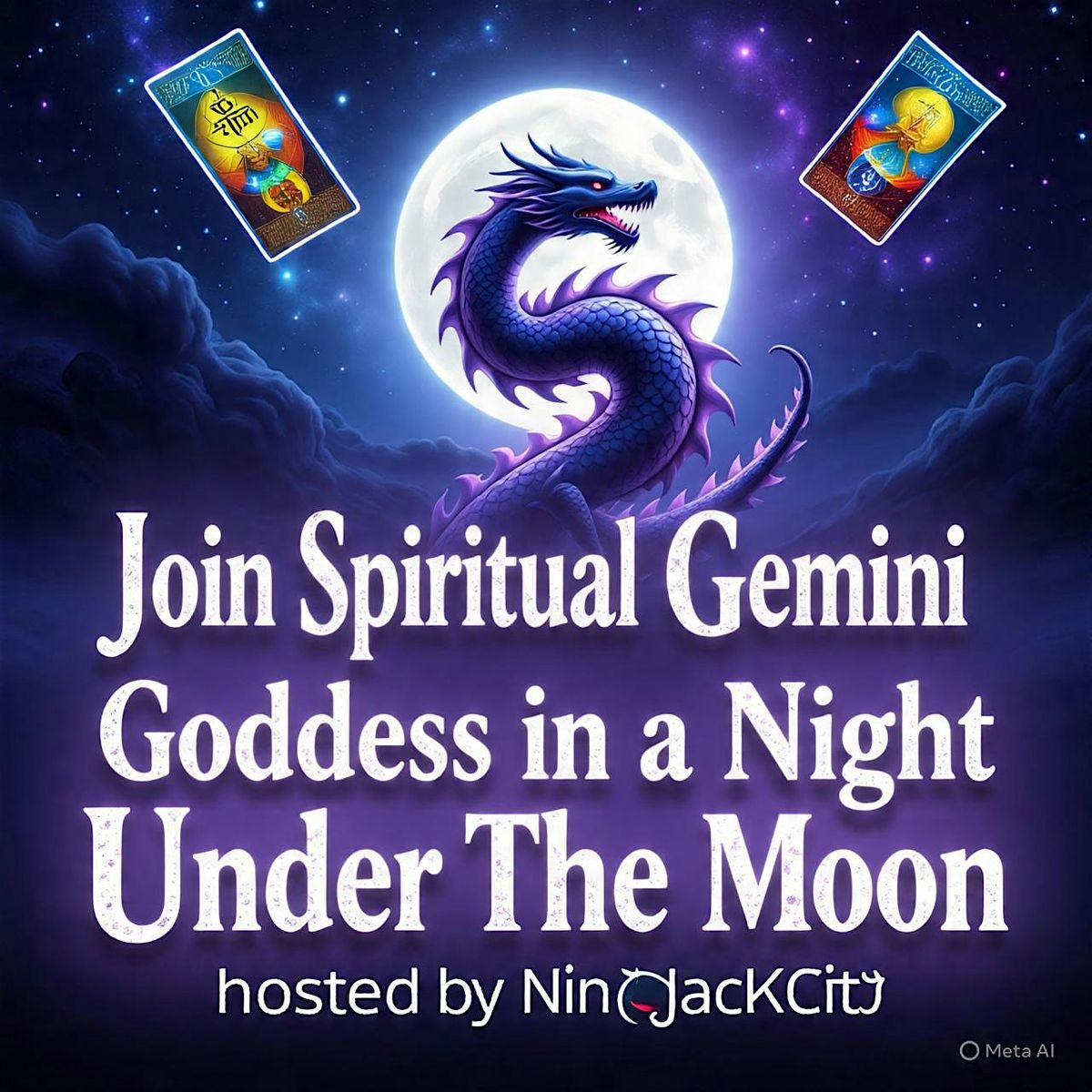 Join Spiritual Gemini Goddess In A Night Under The Moon Host NinOJacKCitY