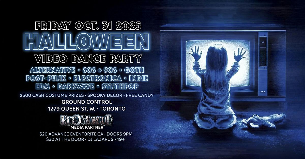 HALLOWEEN Video Dance Party with DJ Lazarus - Fri Oct 31