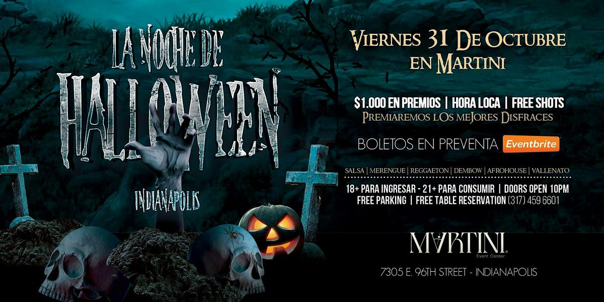 NOCHE DE HALLOWEEN INDIANAPOLIS - Rumba de Disfraces