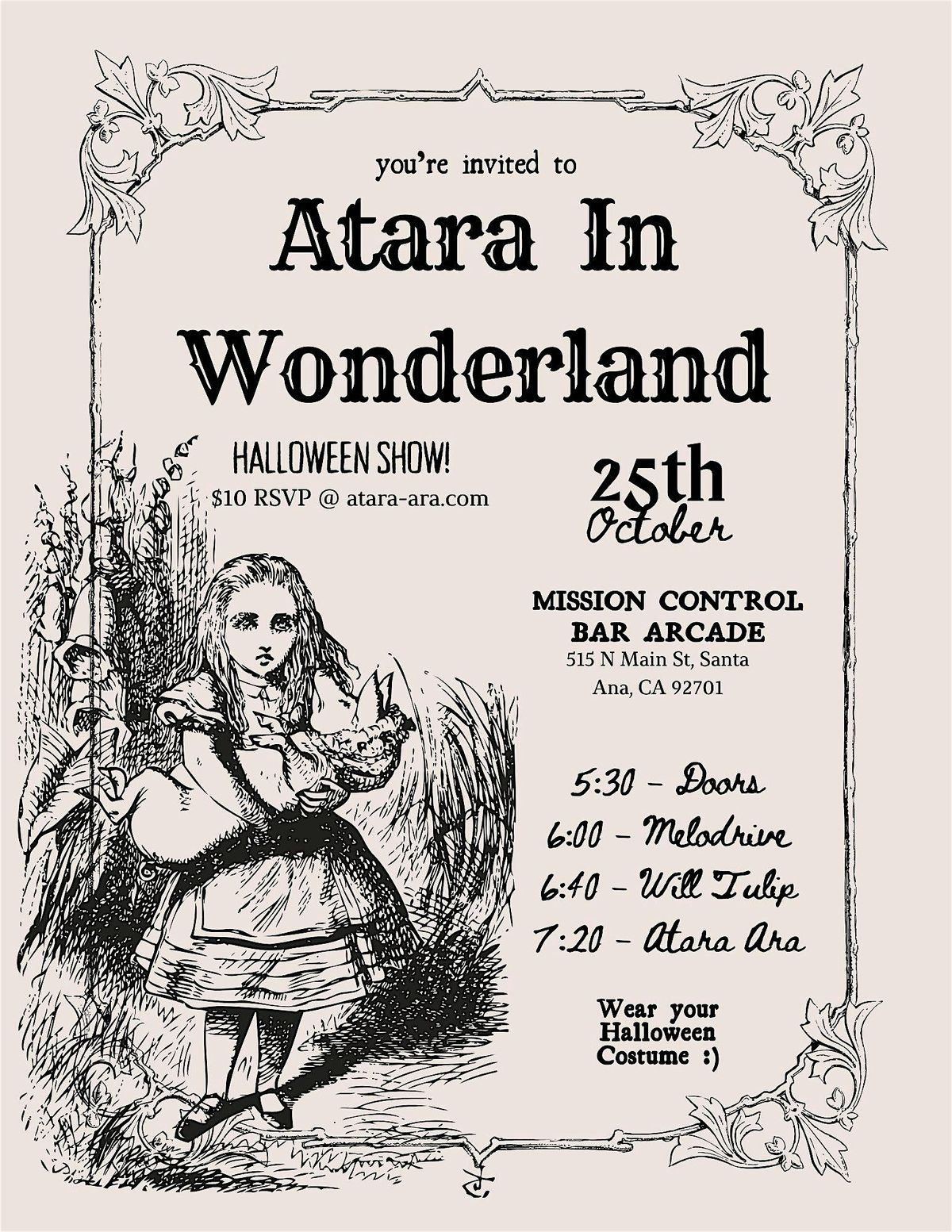 Atara in Wonderland | Indie Halloween Show