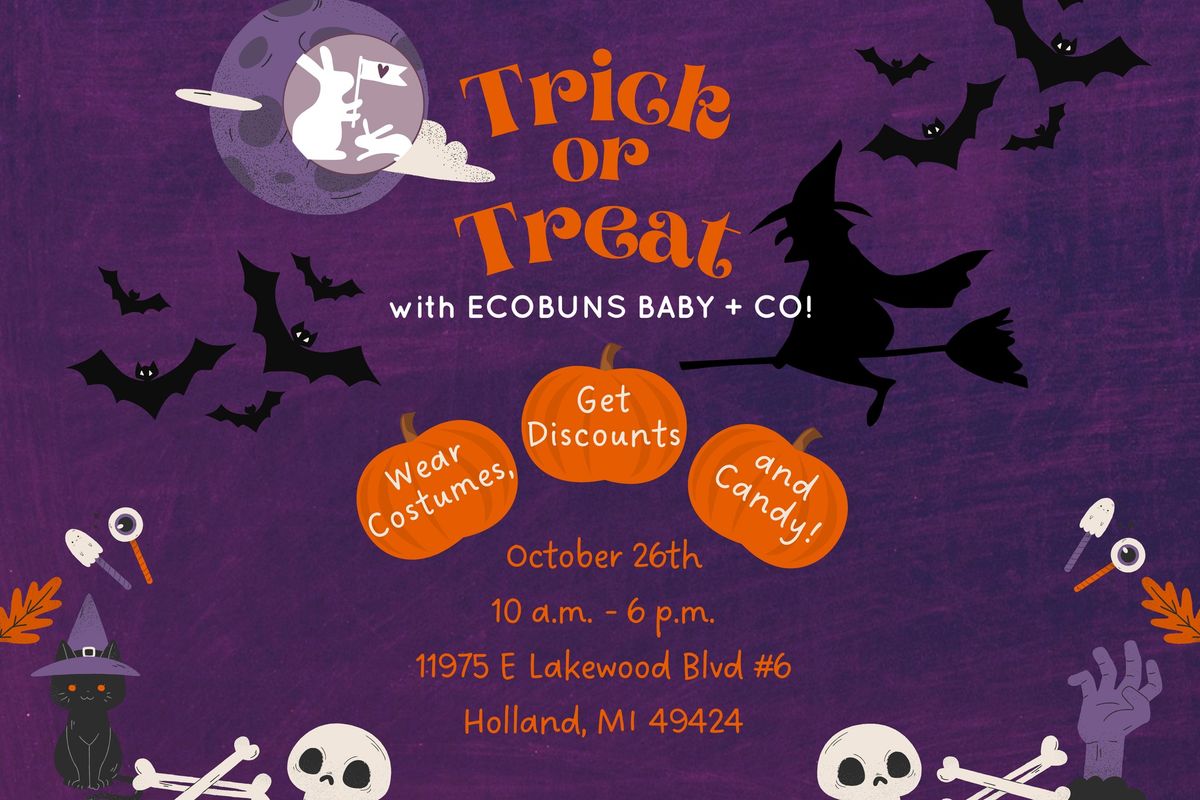 Trick or Treat with Ecobuns