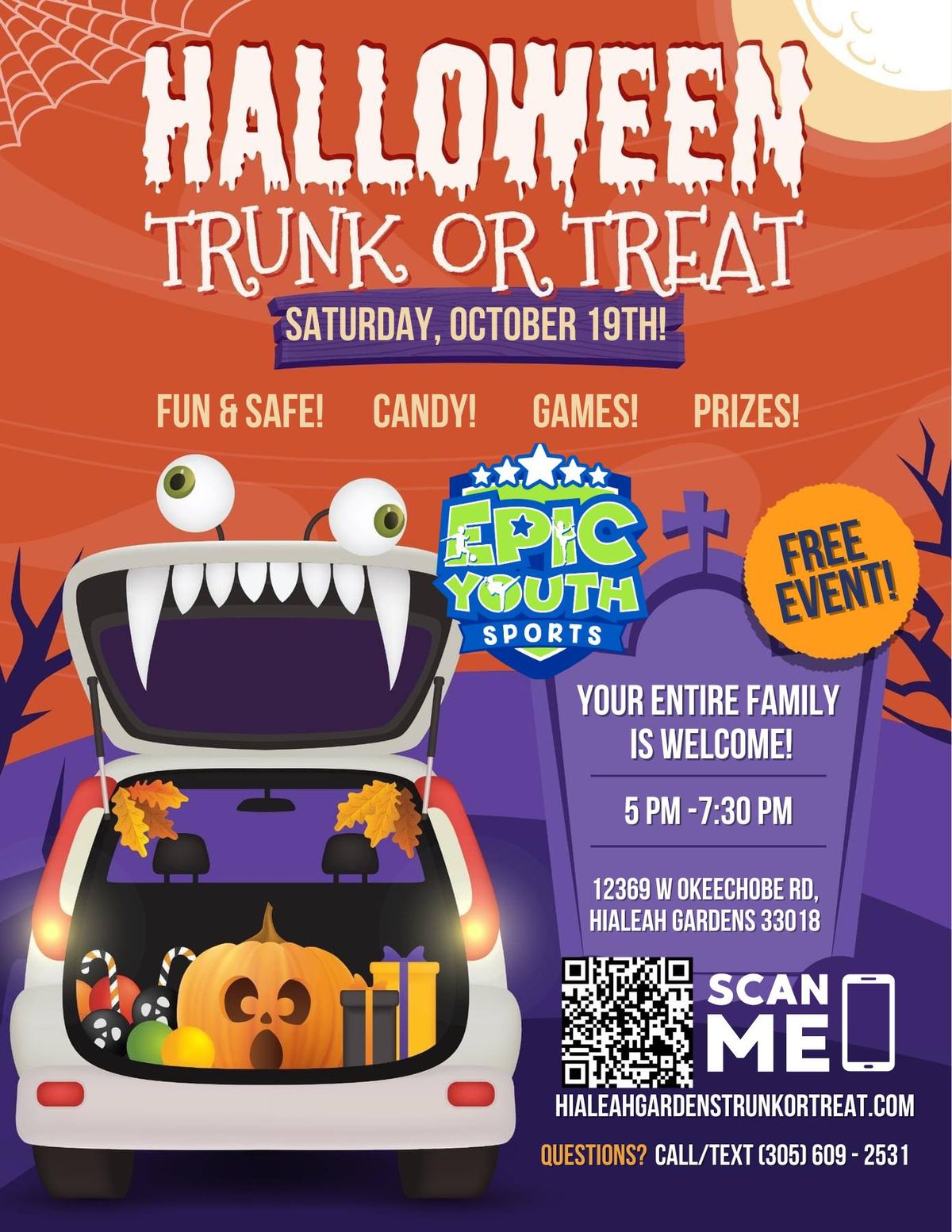 Hialeah Gardens Annual Best Trunk or Treat