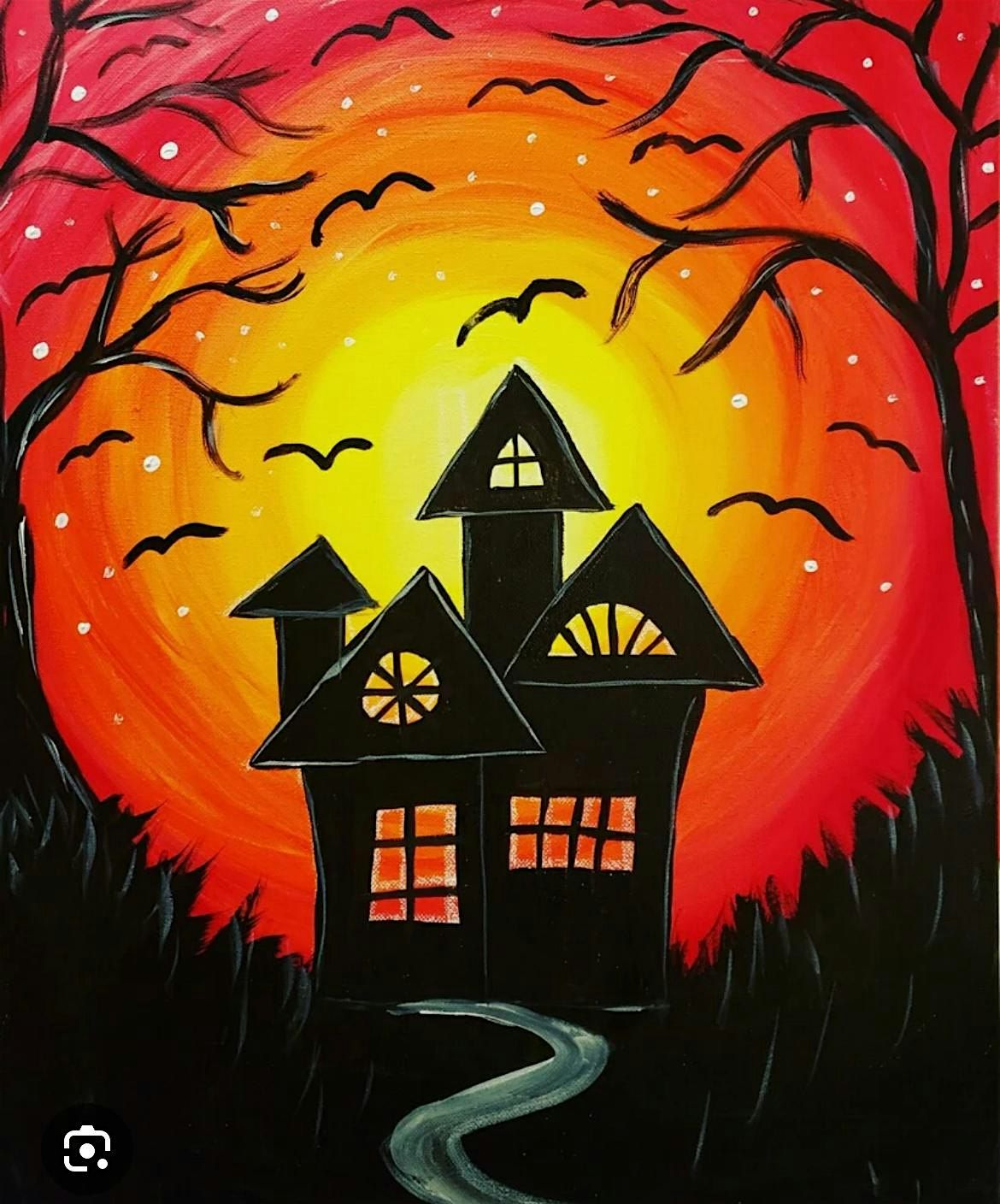 Halloween Painting with Mr. Mummert