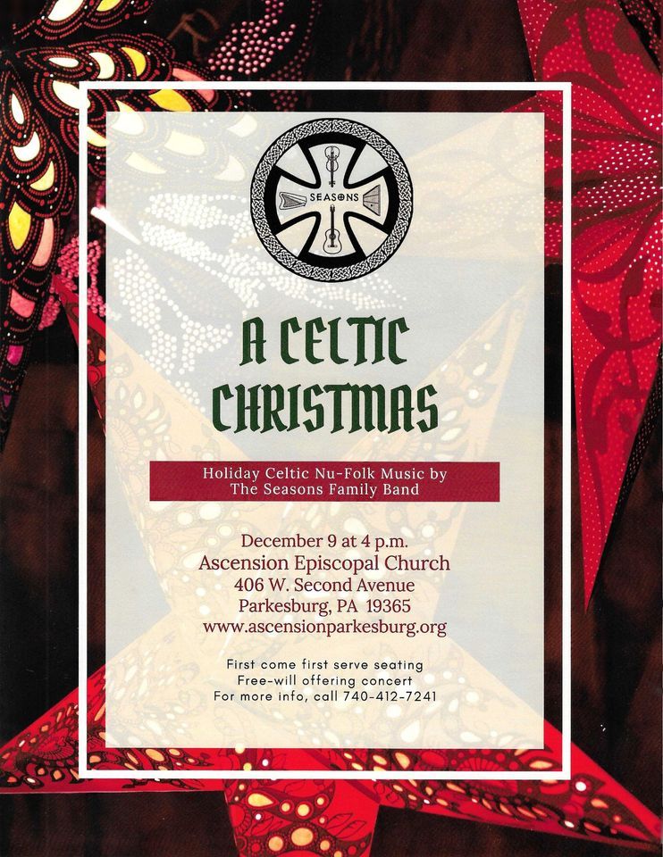 A Celtic Christmas 406 W 2nd Ave, Parkesburg, PA 193651402, United