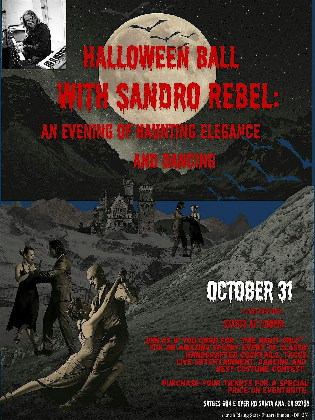 An Evening of Dancing & Haunting Elegance: Halloween Ball with Sandro Rebel
