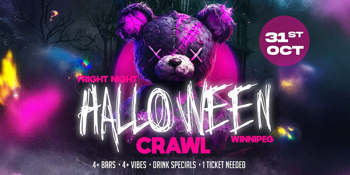 Fright Night Halloween Bar Crawl Winnipeg