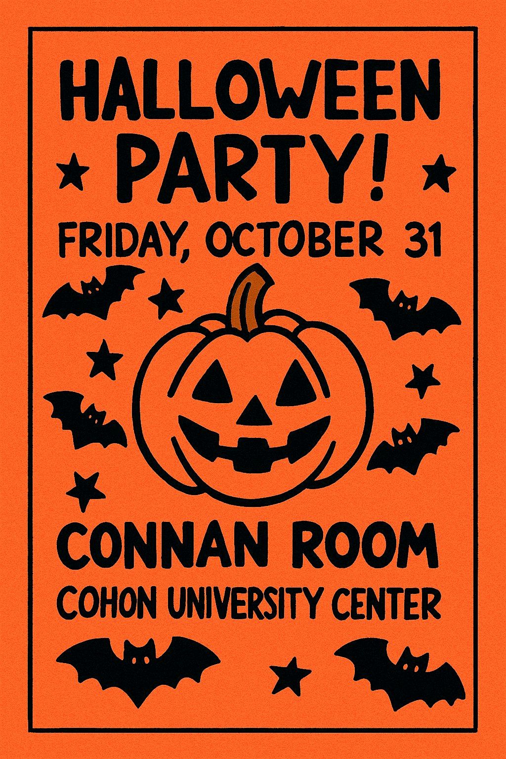 Spooktacular Night at the Connan Room!