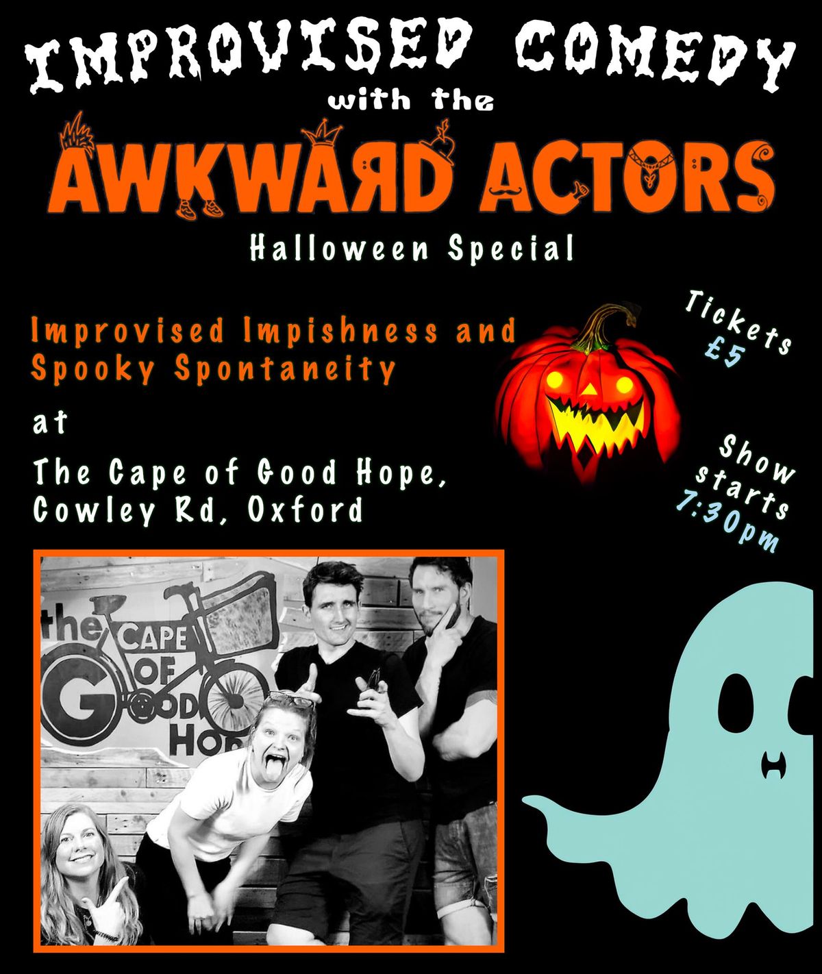 Awkward Actors Improv Comedy: HALLOWEEN SPECIAL \ud83c\udf83 