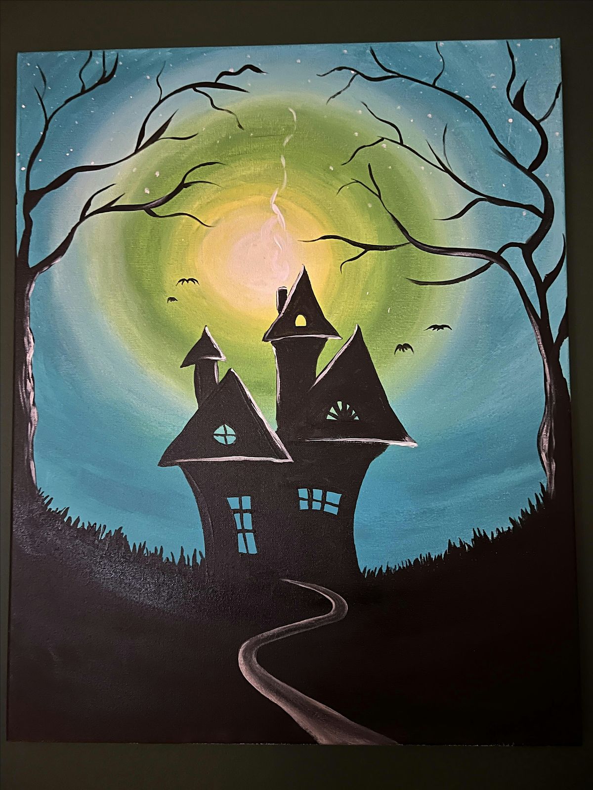 Ghostly Manor - Paint & Sip