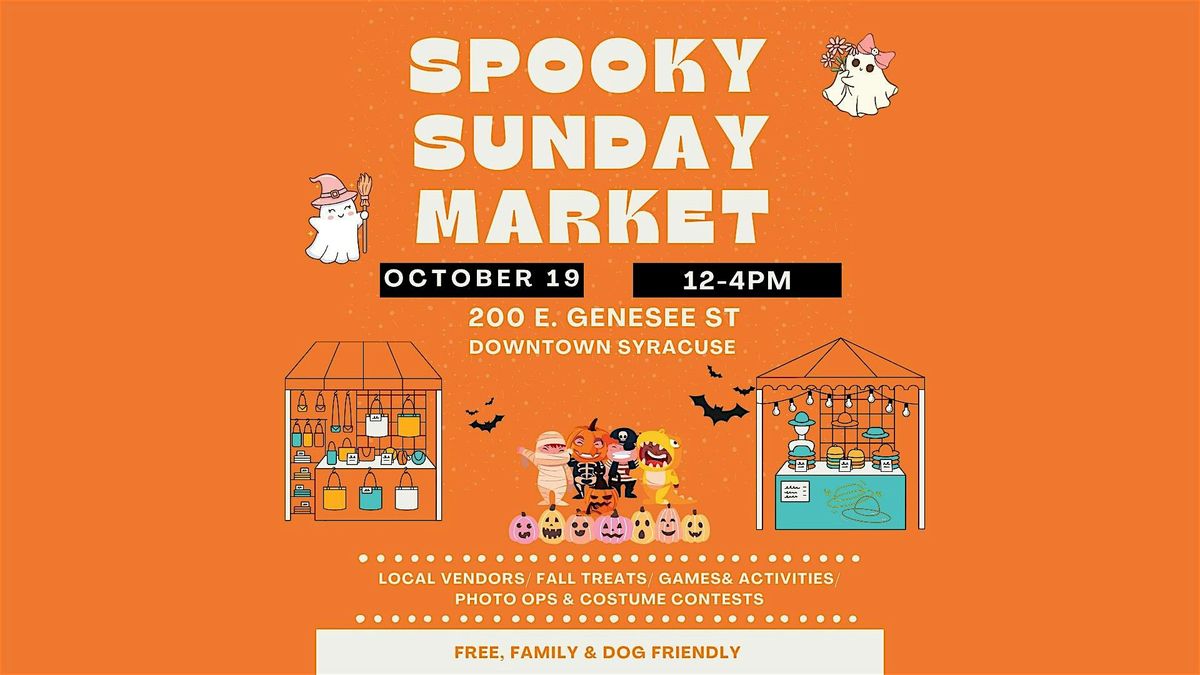 Spooky Sunday Market