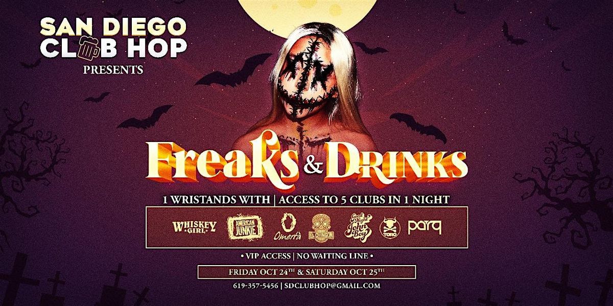 Freaks & Drinks Halloween Club Hop
