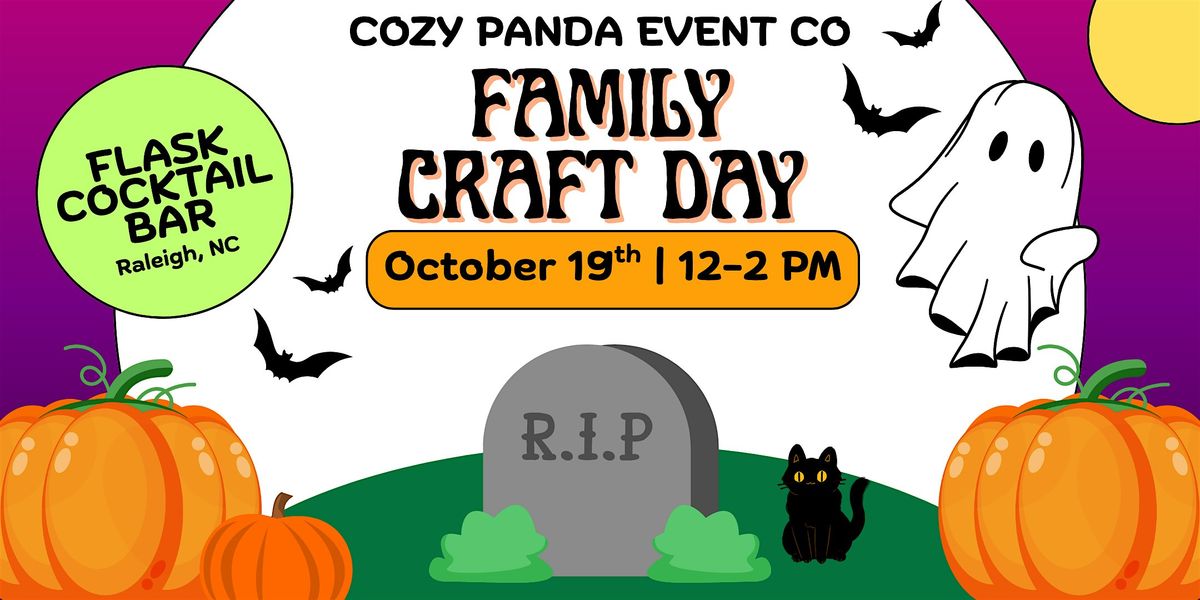 Cozy Panda Event Co Presents: Family Craft Day!
