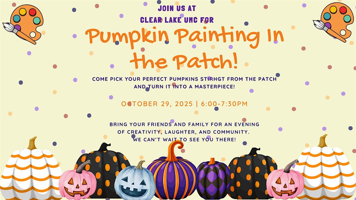 Pumpkin Painting in the Patch