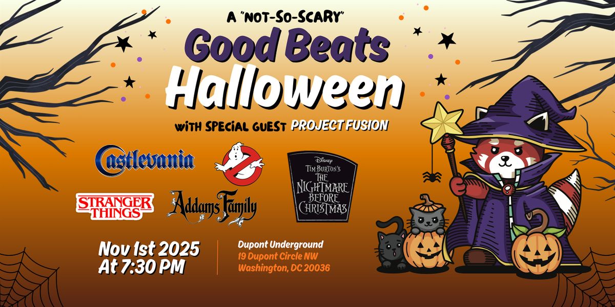 Halloween Concert: Good Beats x Project Fusion