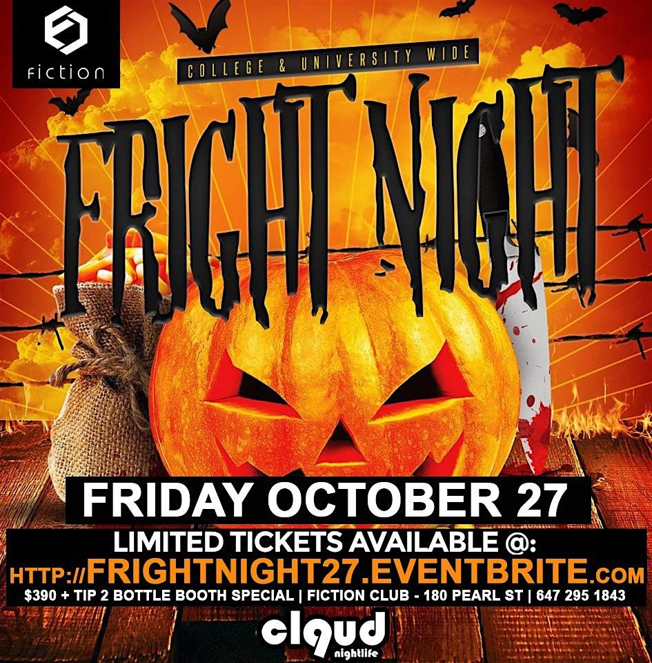 "FRIGHT NIGHT 2025" @ FICTION | FRI OCT 31