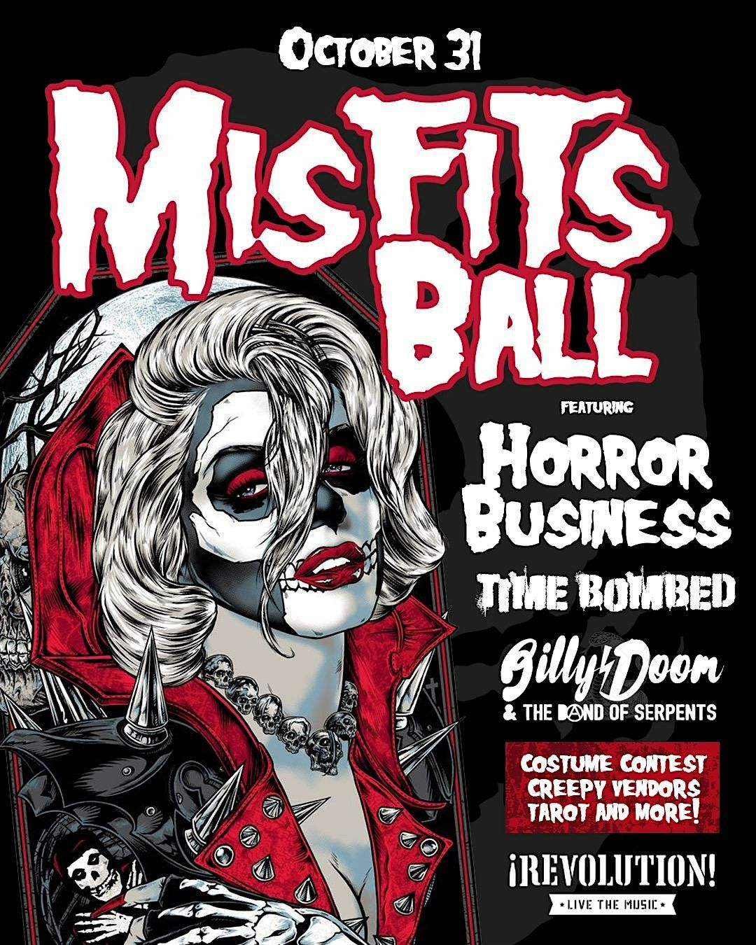 Misfits Ball feat Horror Business, Time Bombed, & Billy Doom
