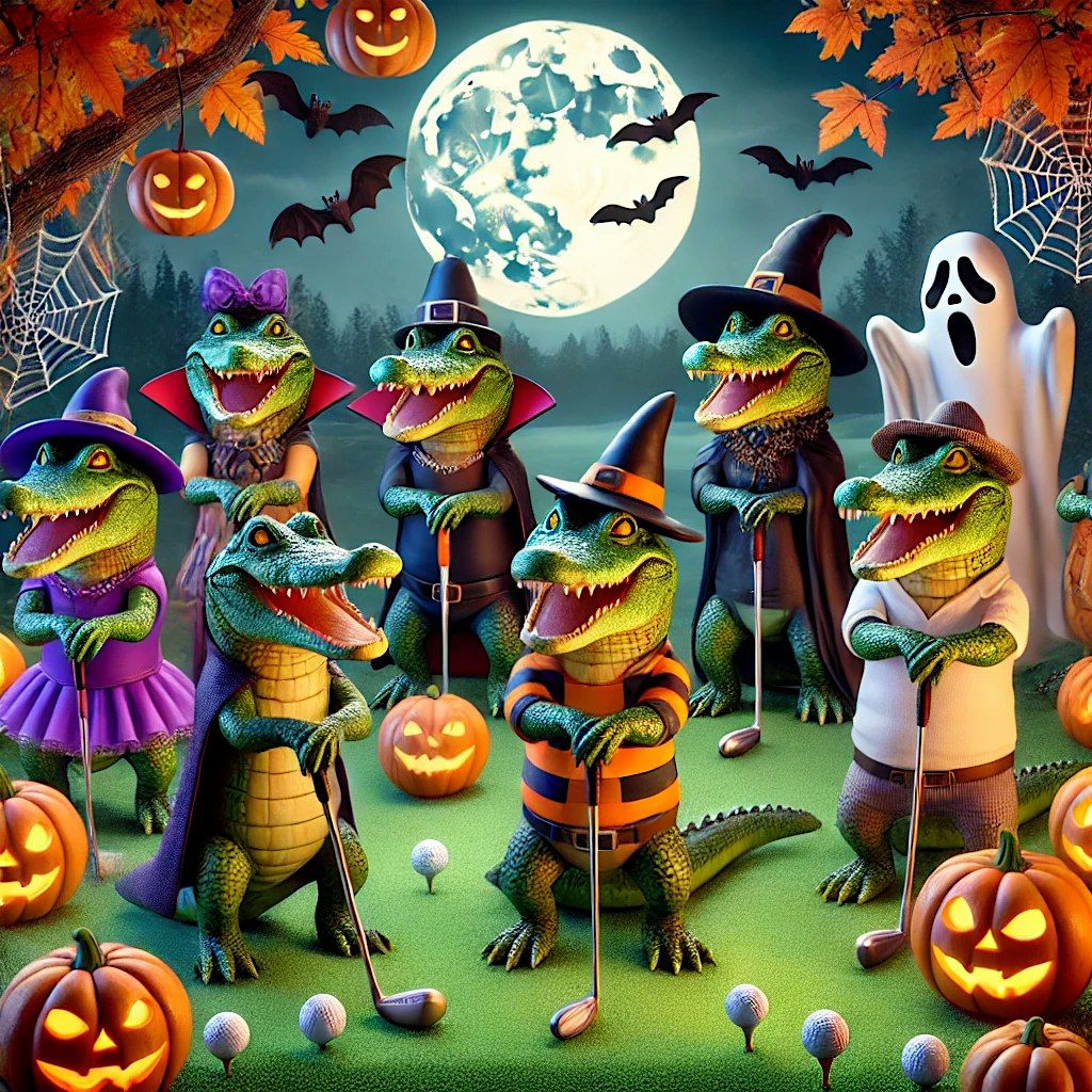 2025 Gaylord Gators Spooktacular Golf Scramble w\/ Costume Contest