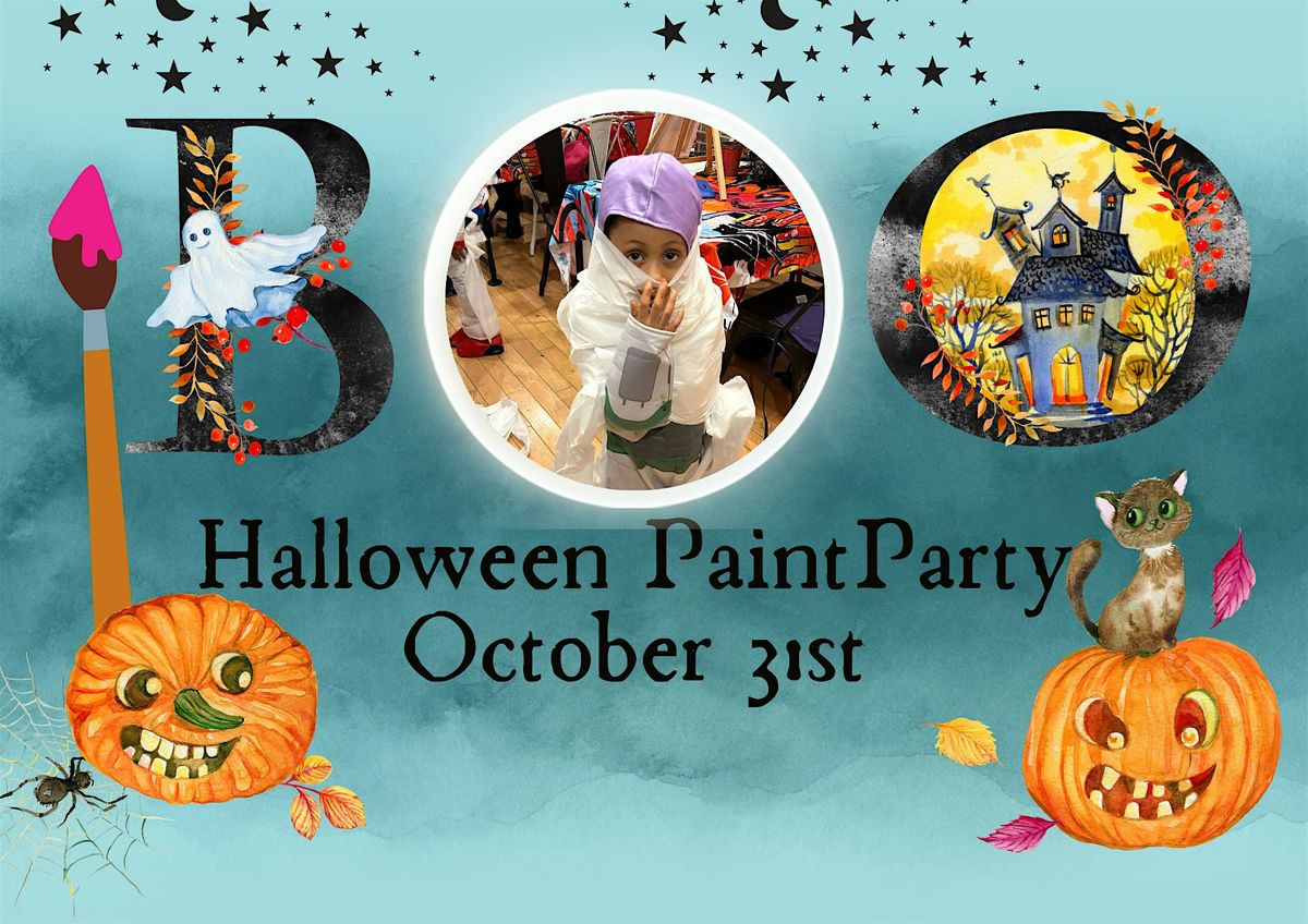 Kids Halloween Paint & Costume Party