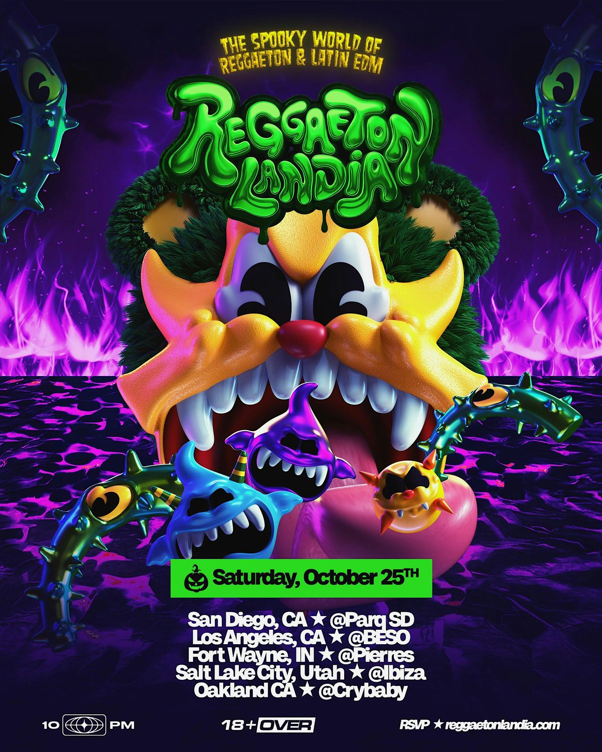 Reggaetonlandia Halloween Takeover New York (21+)