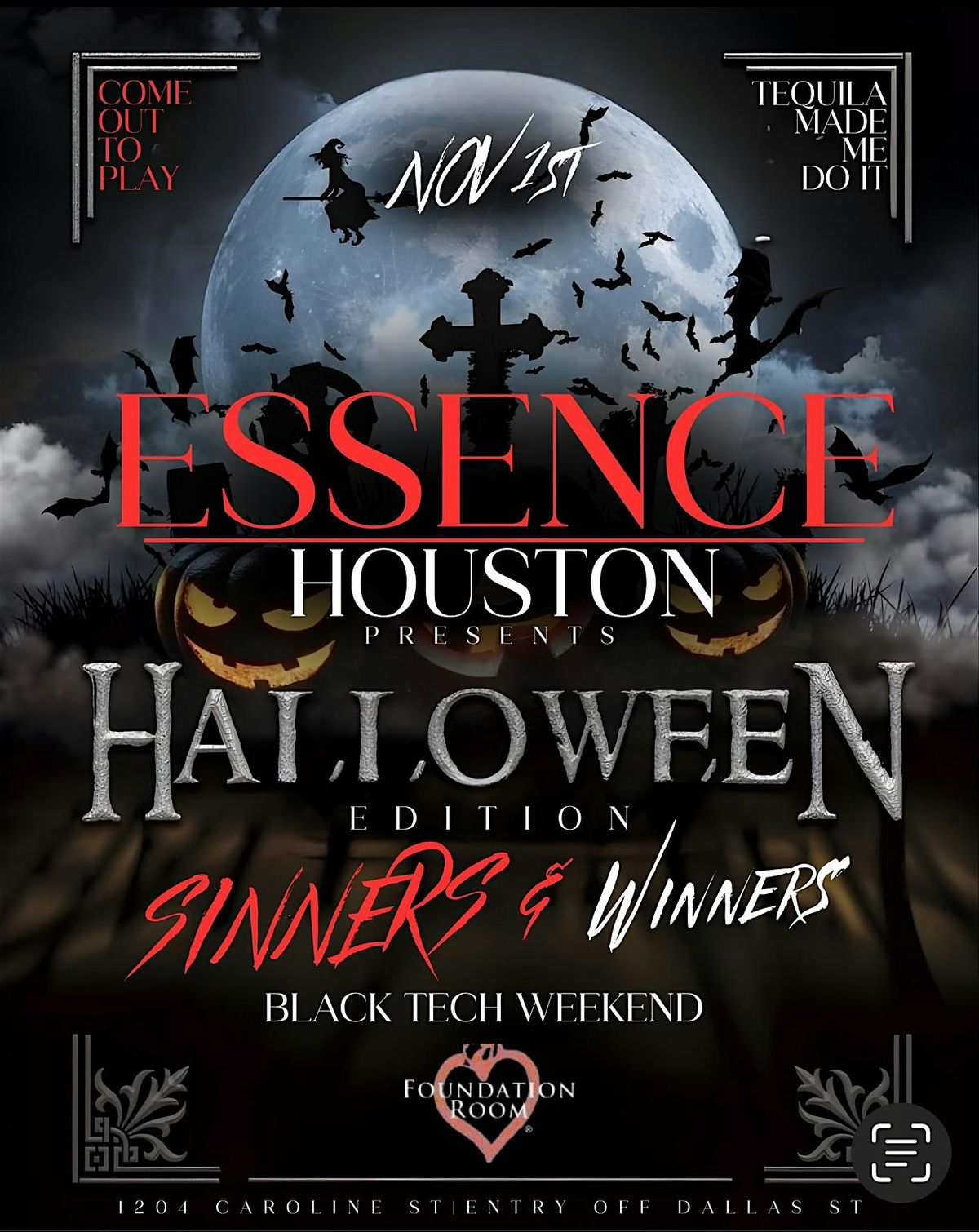 Essence Houston Presents: Halloween Edition \u2014 SINNERS & WINNERS