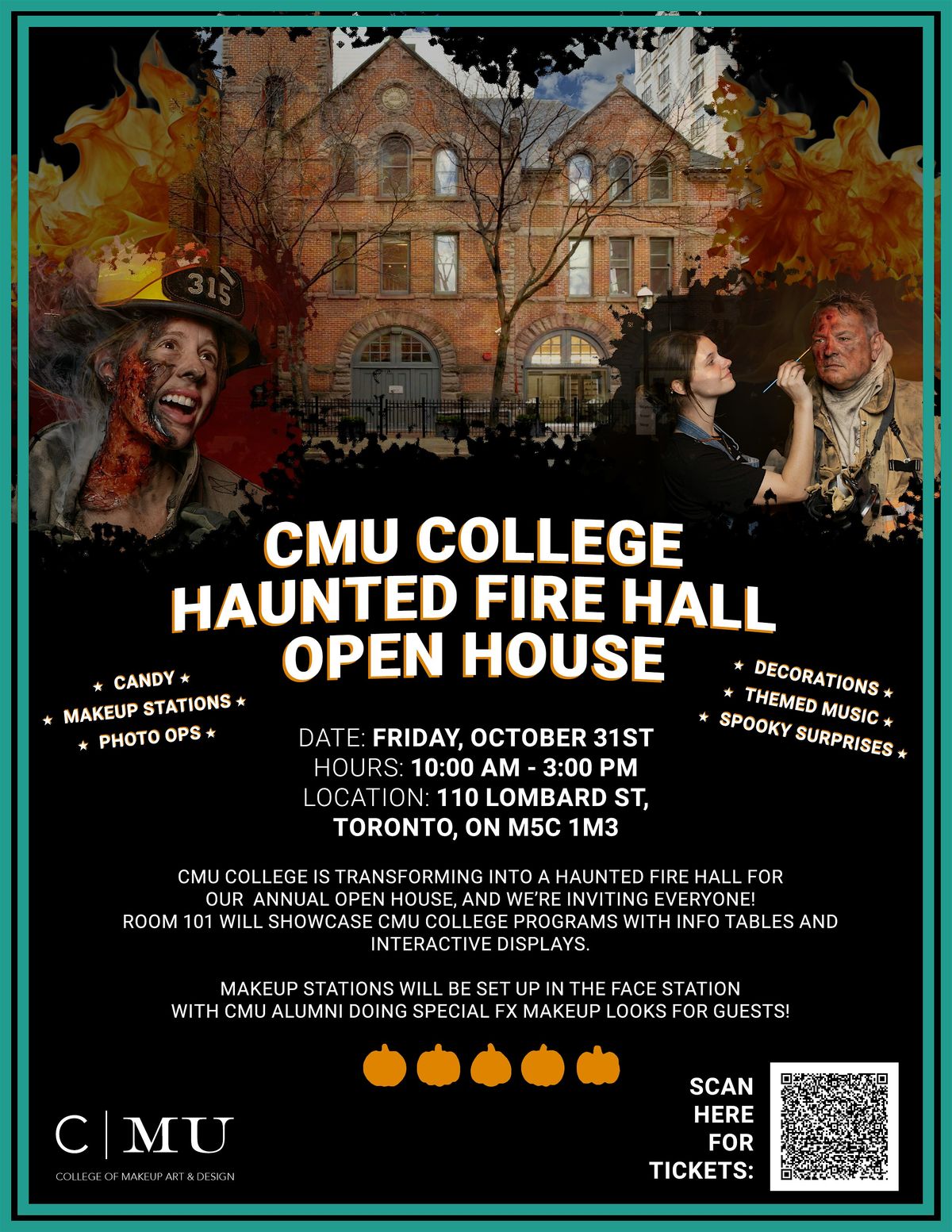 CMU College Haunted Fire Hall Open House