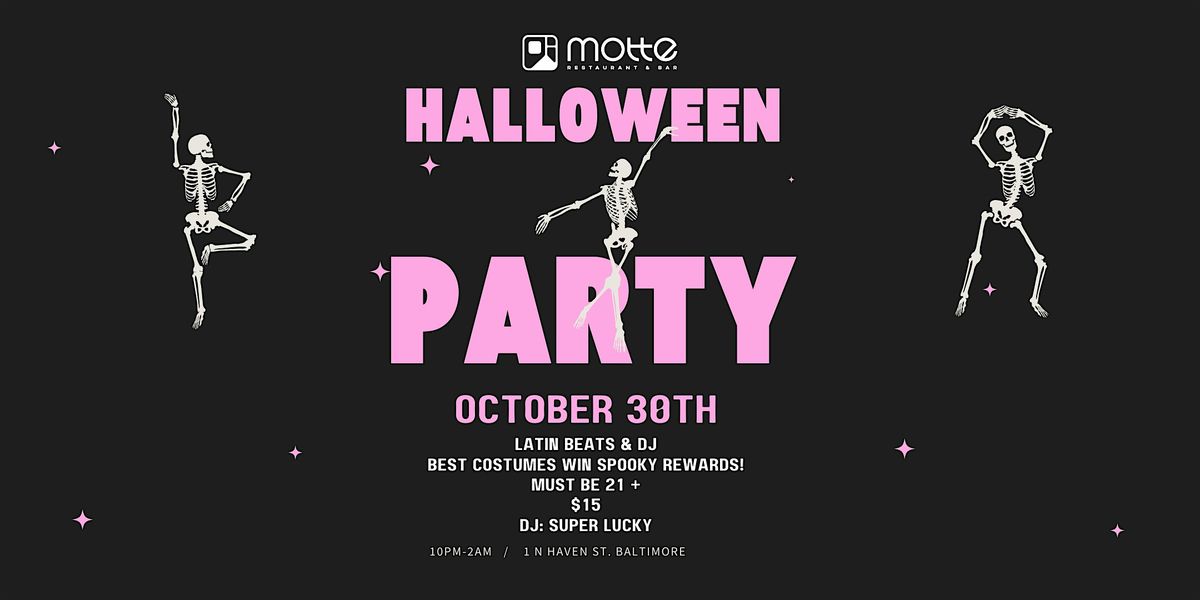 Halloween Latin Dance Party