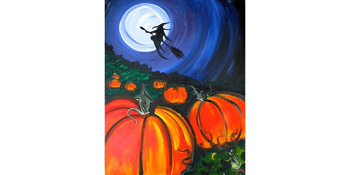 Witch Pumpkin Patch - Paint and Sip in Denver | Classpop!\u2122