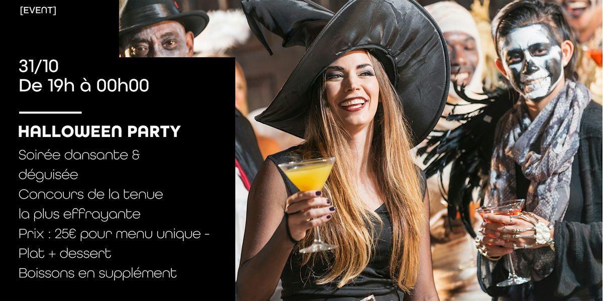 Halloween party - soir\u00e9e dansante & d\u00e9guis\u00e9e