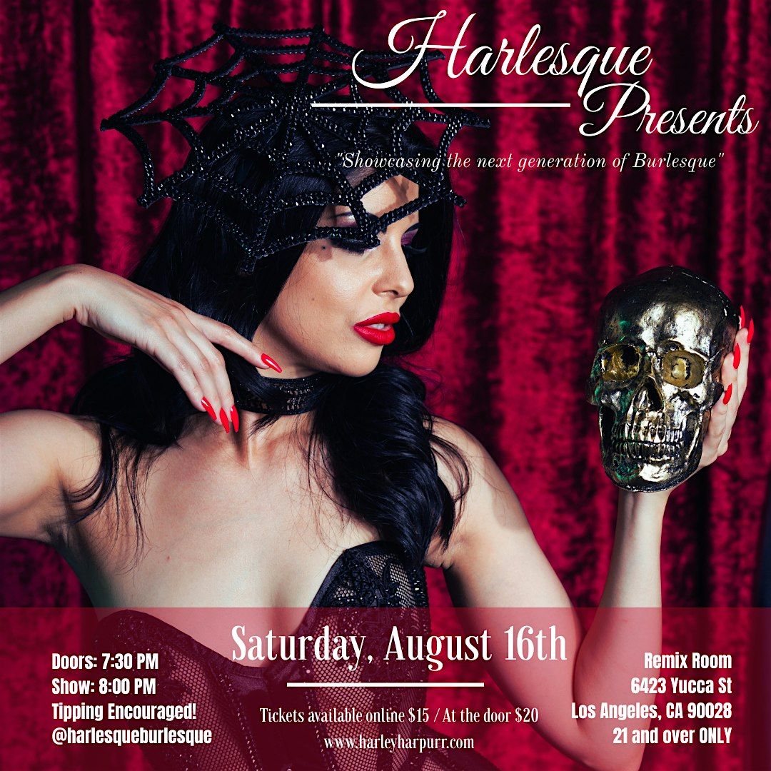 Harlesque Presents - Hot Ghoul Summerween Burlesque Show!