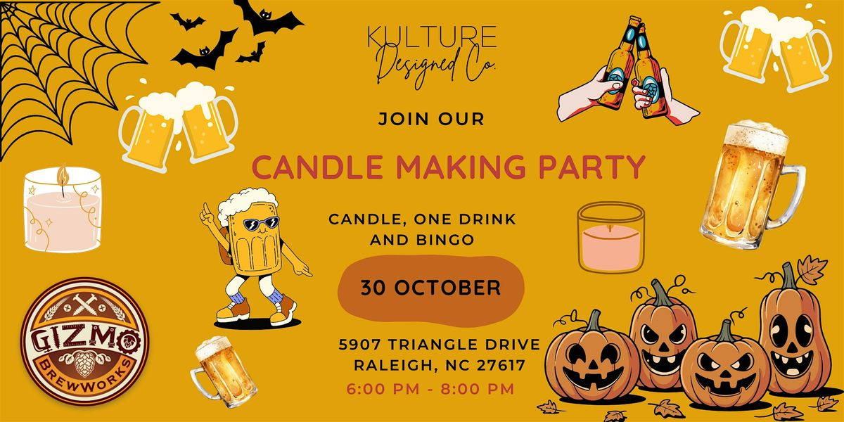 Halloween Candle Making Workshop