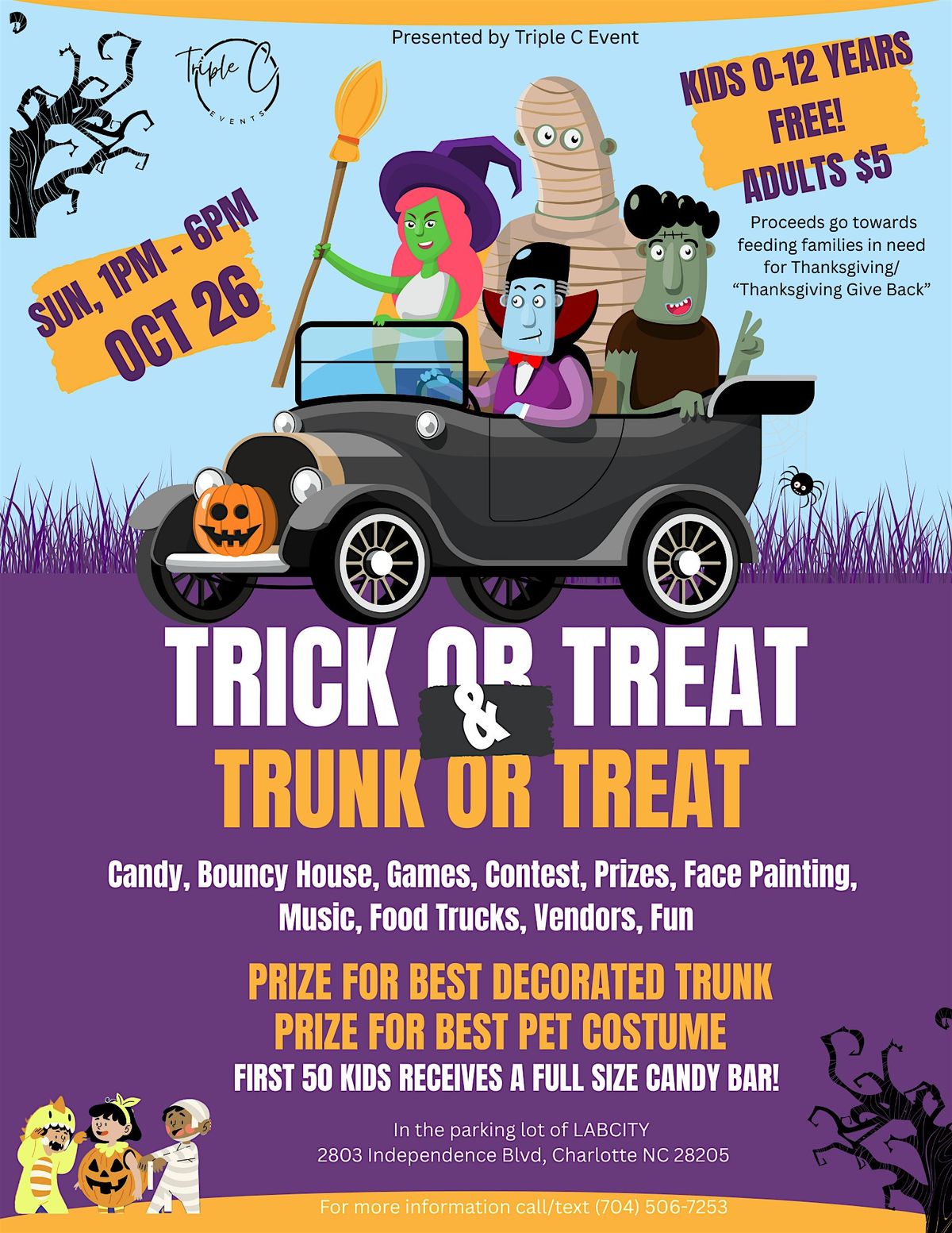 Trick or Treat and Trunk or Treat