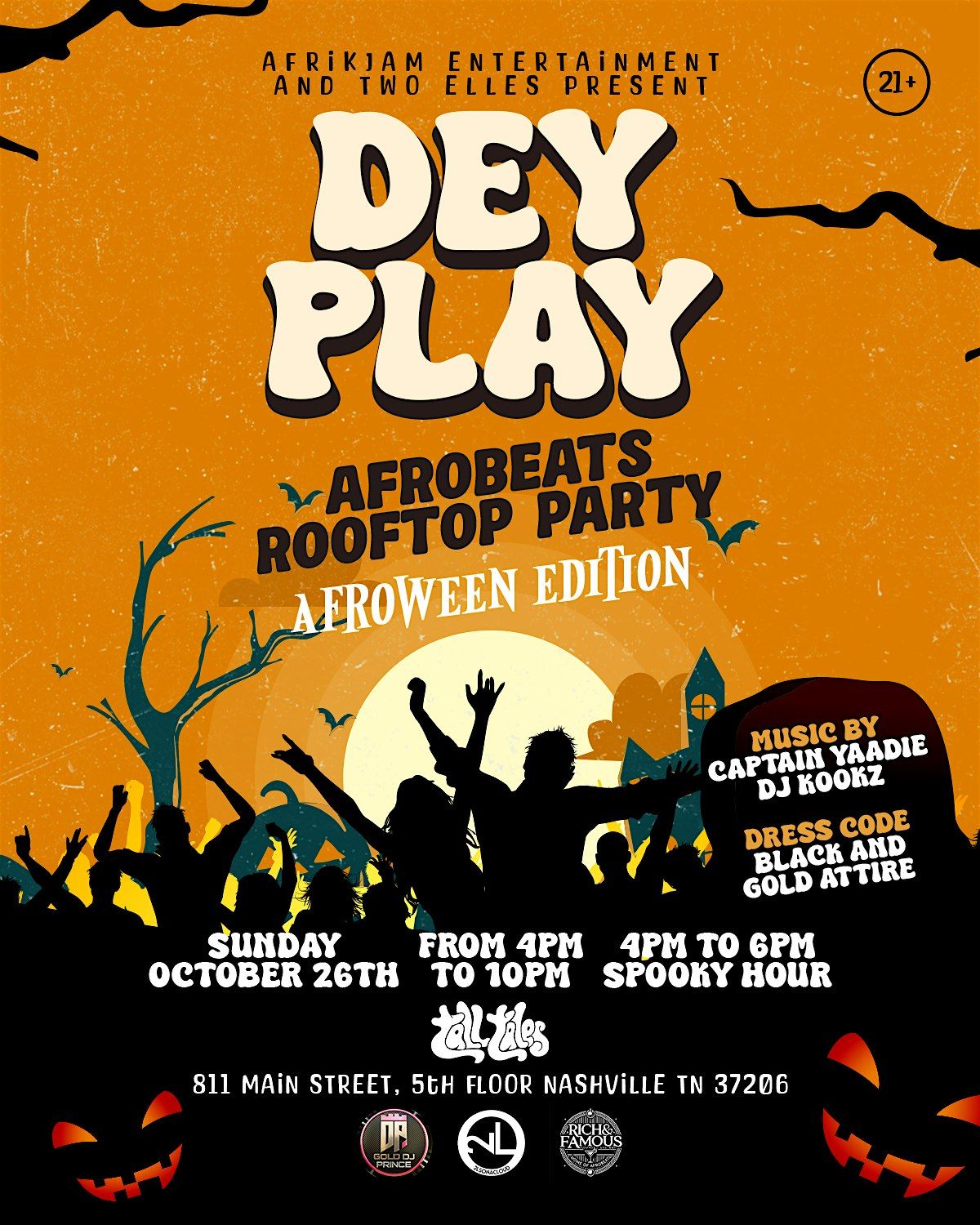 DEY PLAY AFROBEATS ROOFTOP DAY PARTY