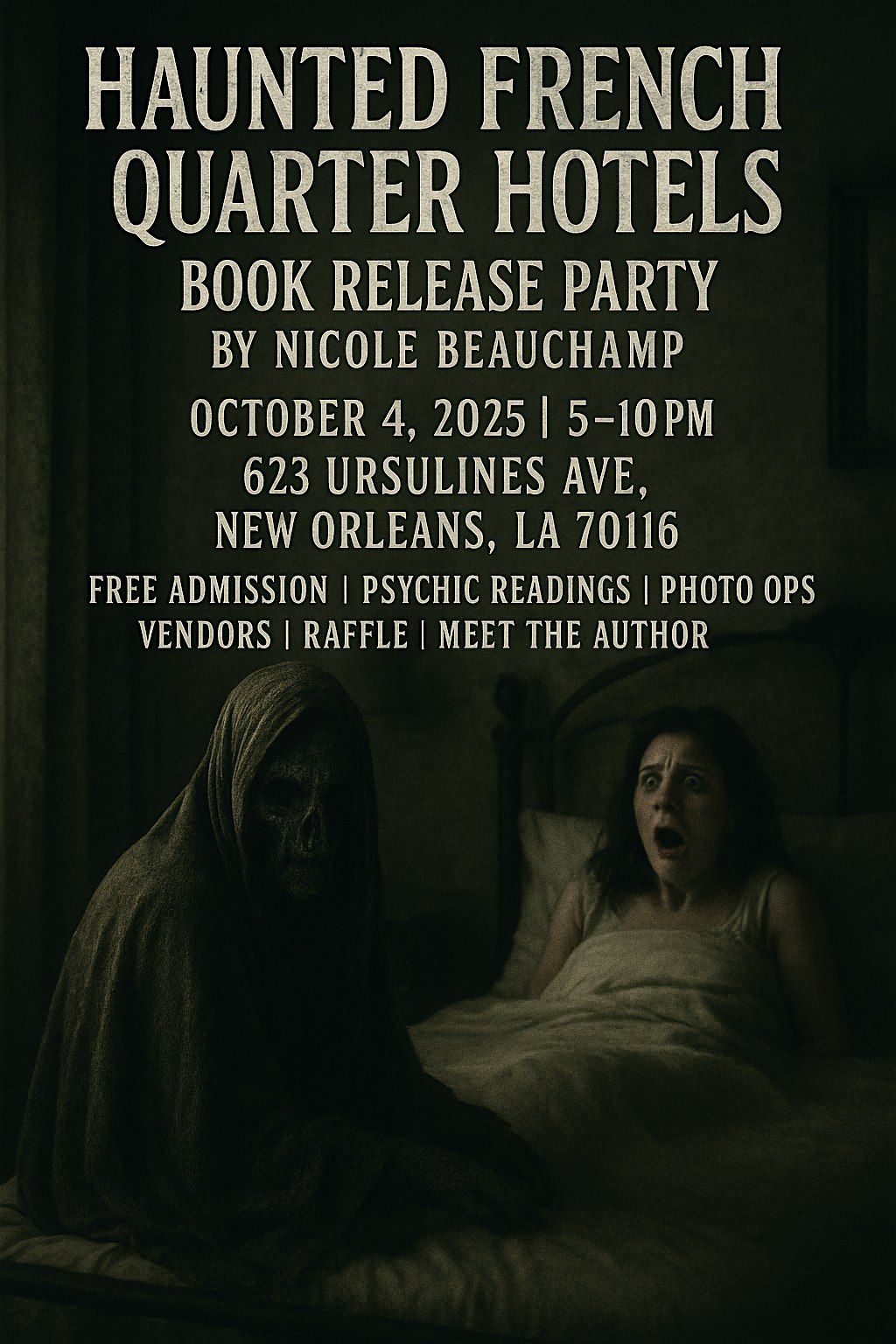 Haunted French Quarter Hotels Book Launch