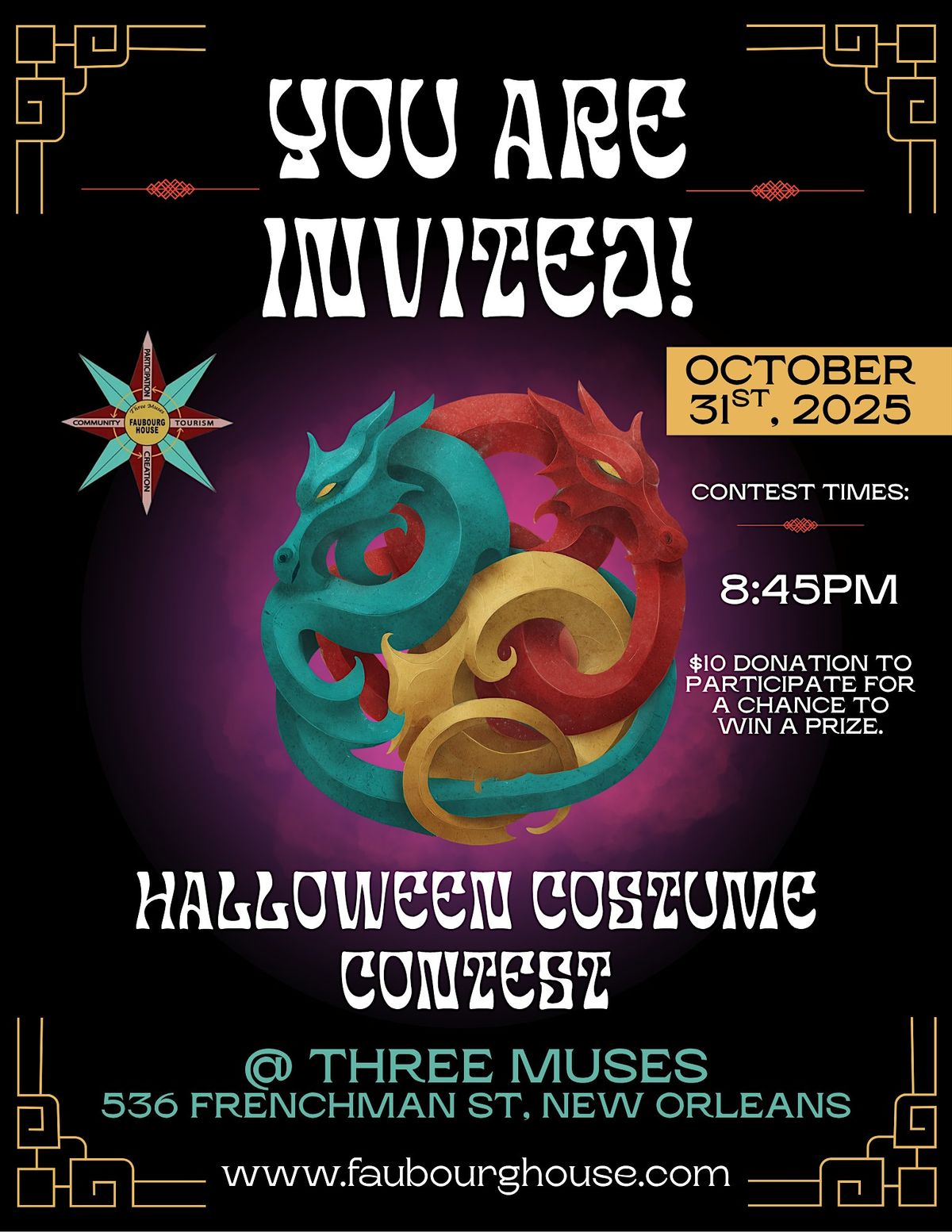 You Are Invited: A Halloween Costume Contest