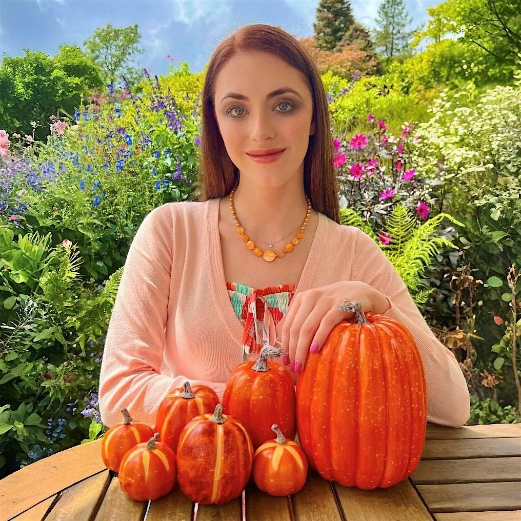 Pumpkin carving with Saskia Jiggens