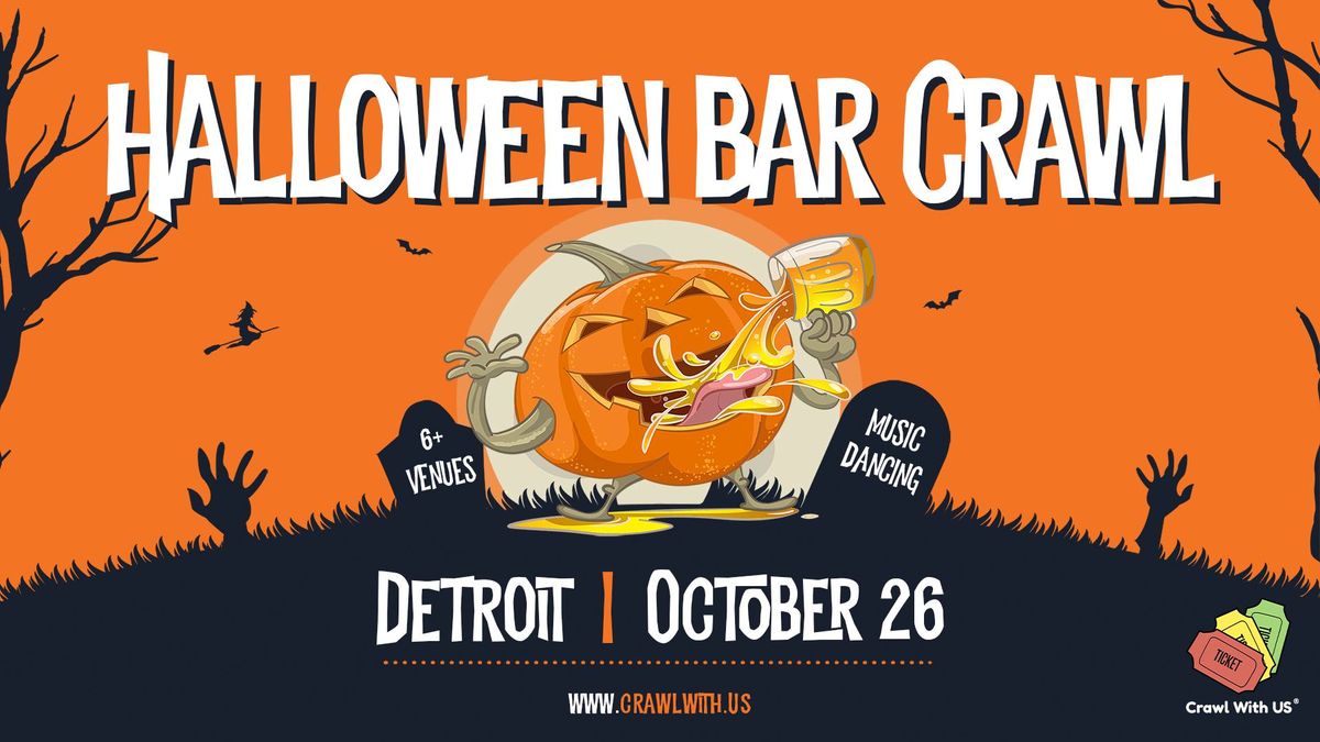 The Official Halloween Bar Crawl - Detroit - 7th Annual