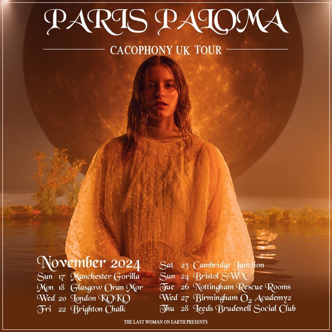 Paris Paloma at O2 Academy Brixton in London, Tue Nov 17 | Hunt Halloween