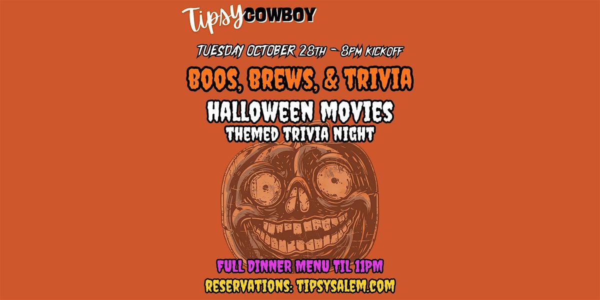 Downtown Salem Halloween Movies Edition Trivia Tuesdays