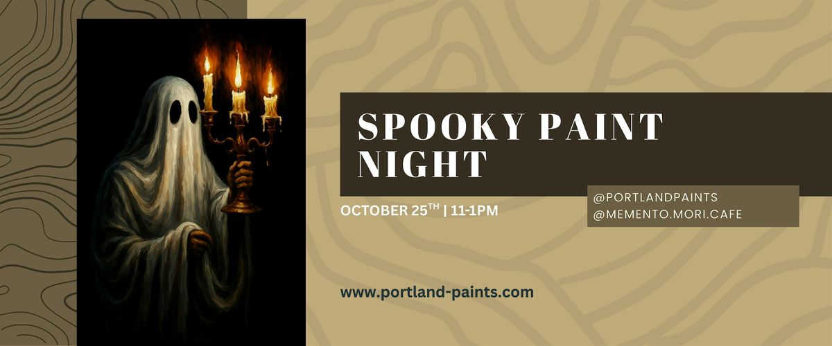 Spooky Paint Event
