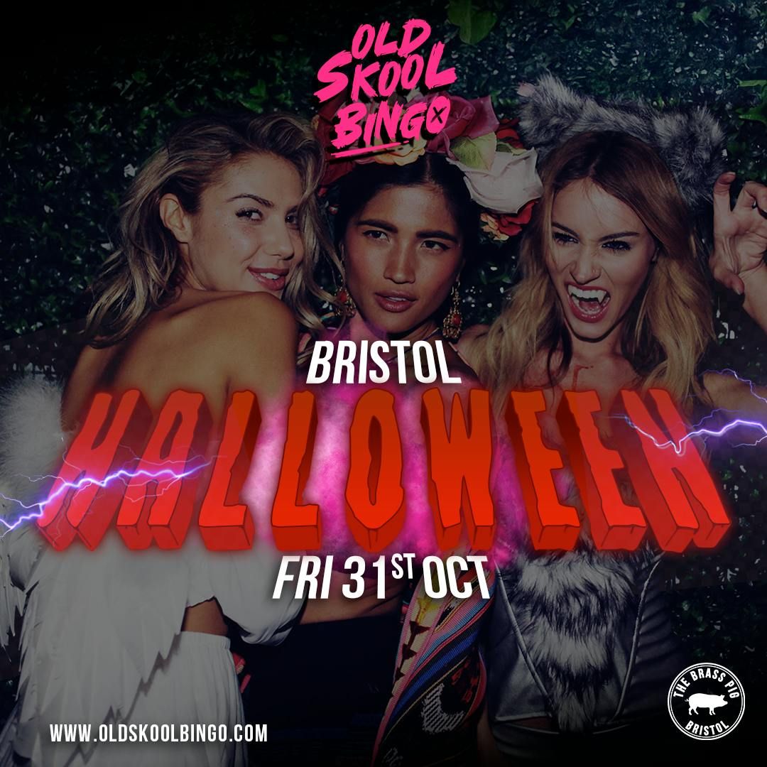 Old Skool Bingo Halloween special Bristol + Afterparty