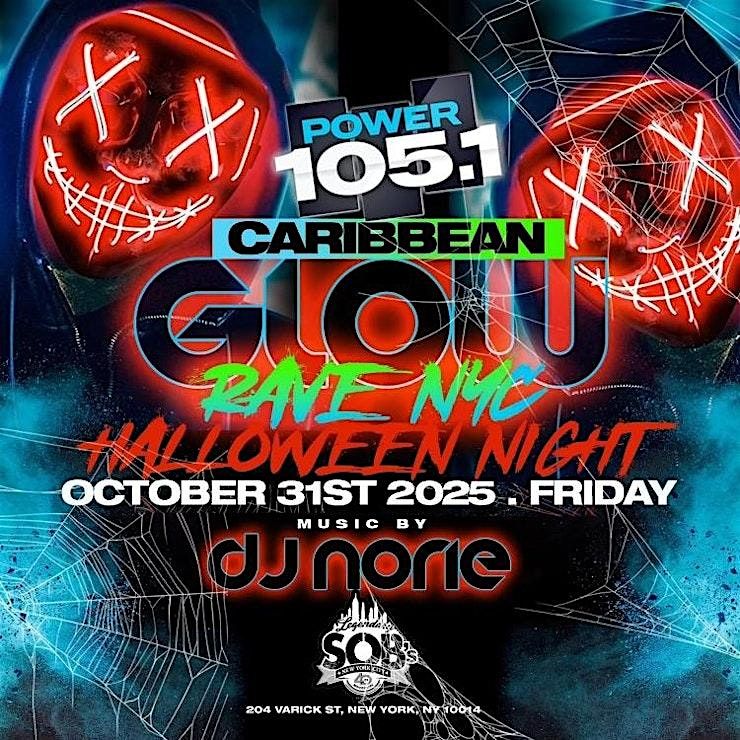 NYC\u2019S HALLOWEEN GLOW PARTY @ SOBs