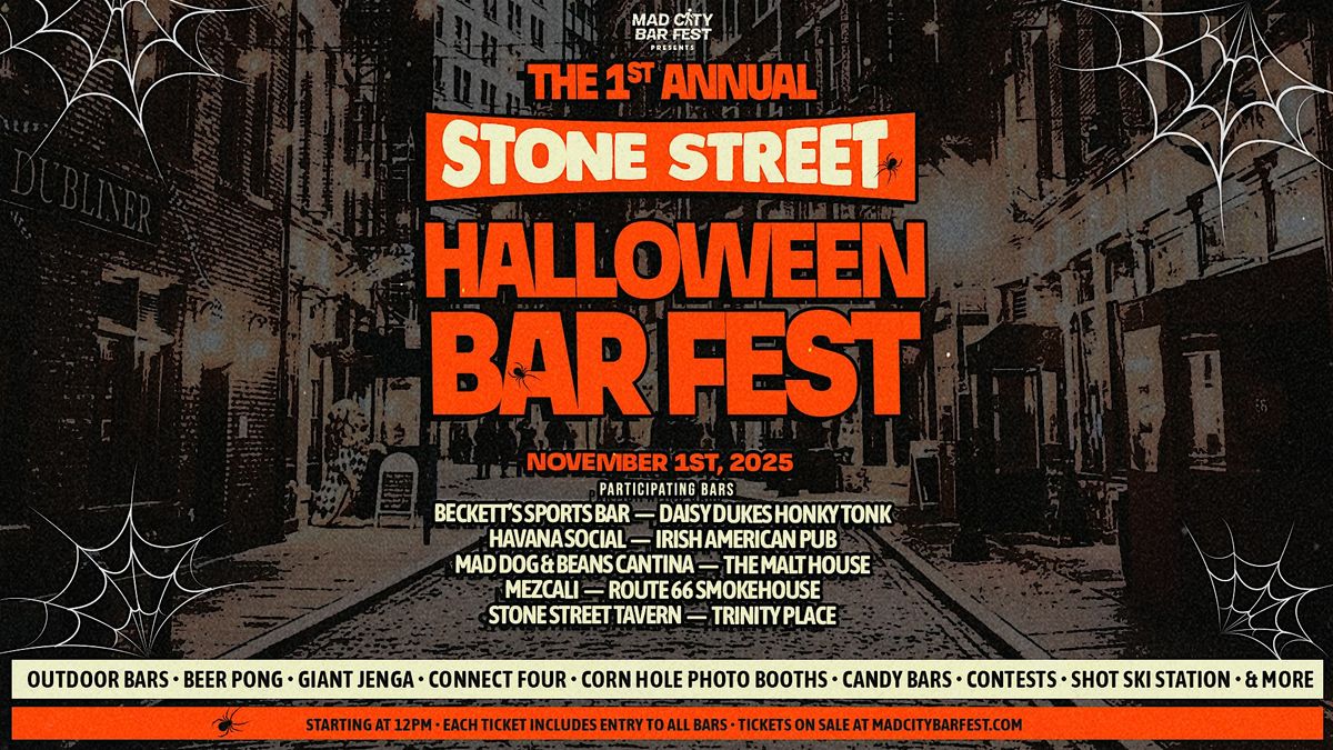 Stone Street Halloween Bar Fest