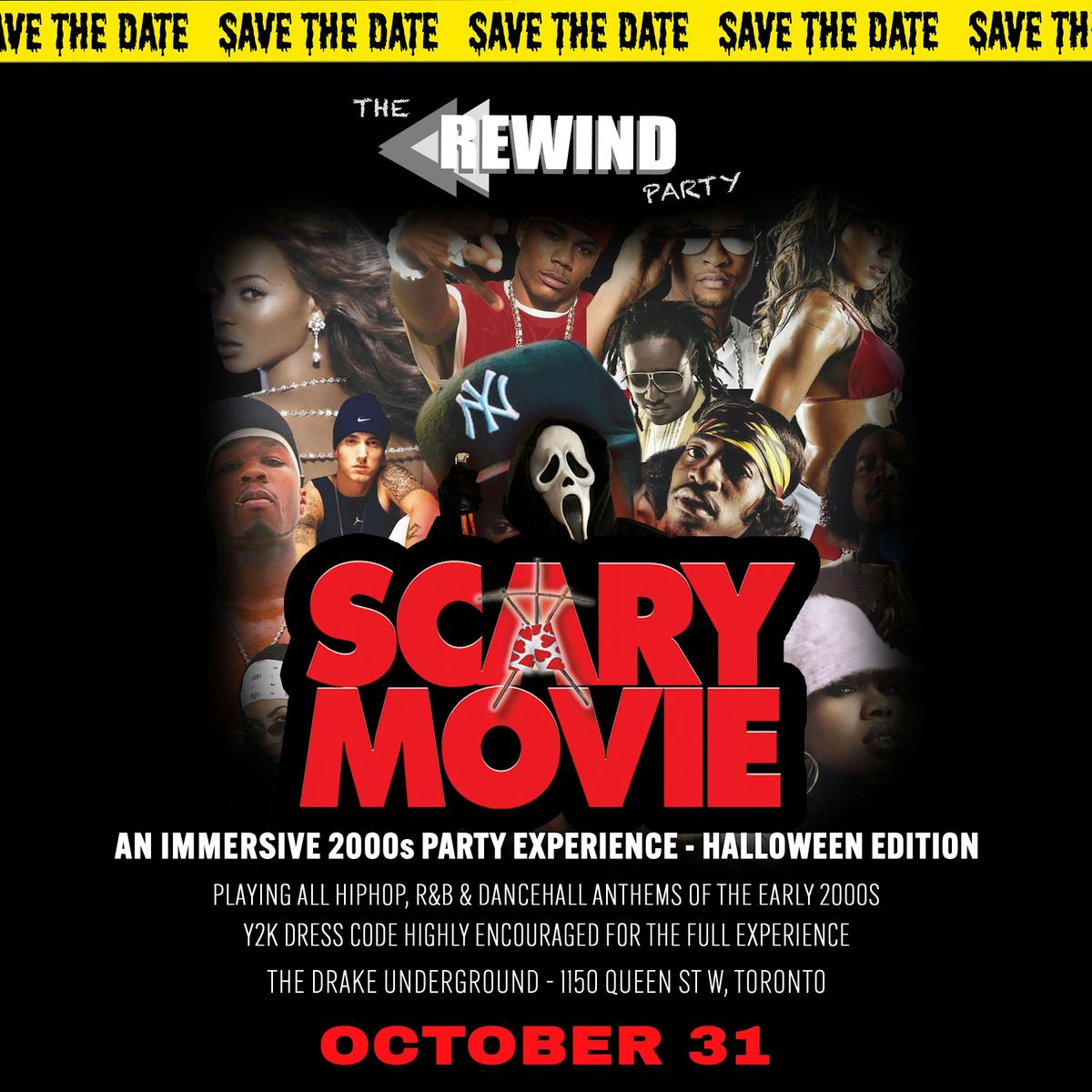 The Rewind Ent. Presents: SCARY MOVIE - Immersive Y2K Halloween Party